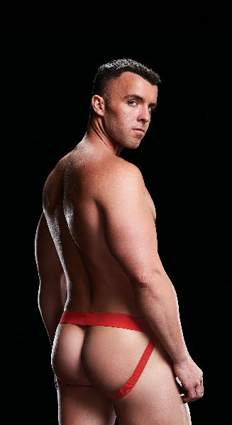 Low Rise Jock Red - One Stop Adult Shop