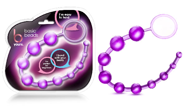 B Yours - Basic Beads (Purple) - One Stop Adult Shop