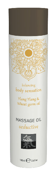 Shiatsu Massage Oil Seductive Ylang Ylang And Wheat Germ Oil 100ml - One Stop Adult Shop