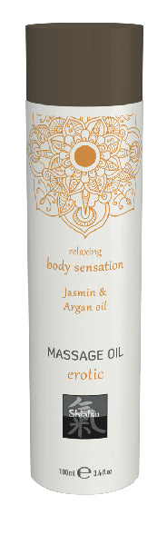 Shiatsu Massage Oil Erotic Jasmin And Argan Oil 100ml - One Stop Adult Shop