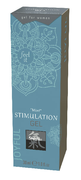 Shiatsu Stimulation Gel Mint 30ml - One Stop Adult Shop
