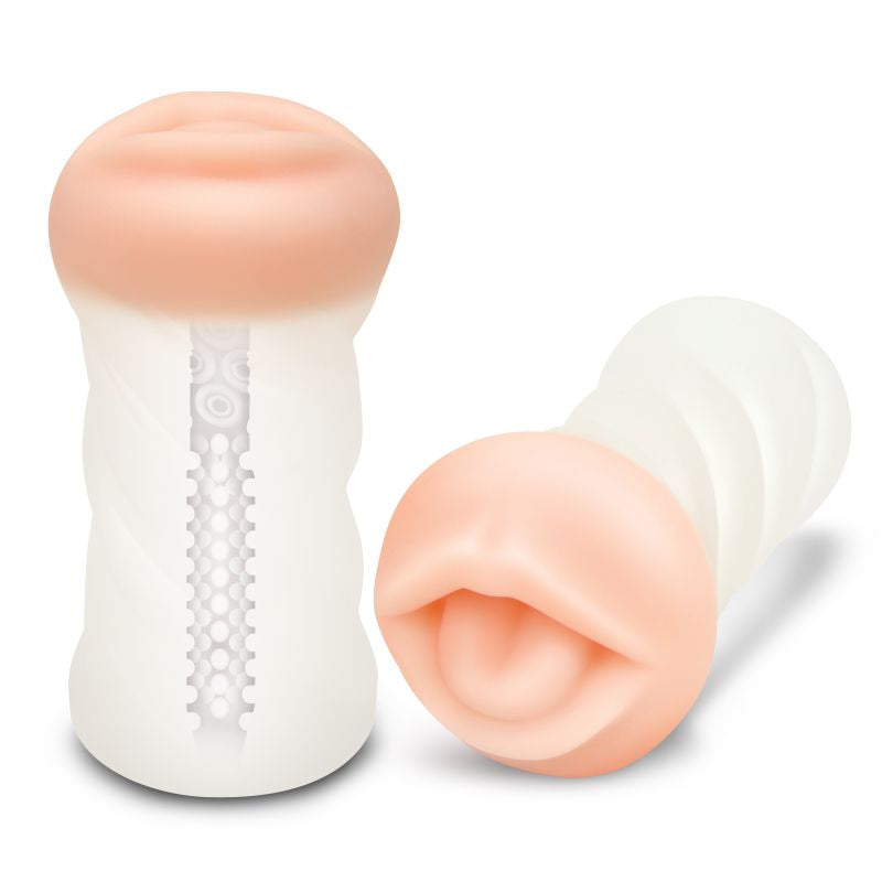 Zolo Male Masturbator Clear Deep Throat - One Stop Adult Shop