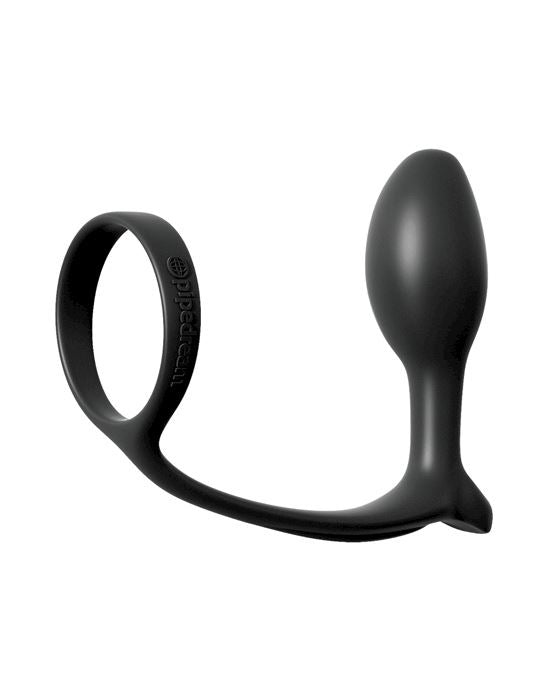 Anal Fantasy Collection - Ass-Gasm Cock Ring Beginners Plug - One Stop Adult Shop