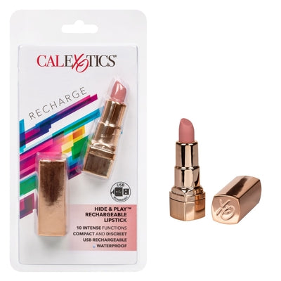 Hide & Play Rechargeable Lipstick Nude - One Stop Adult Shop
