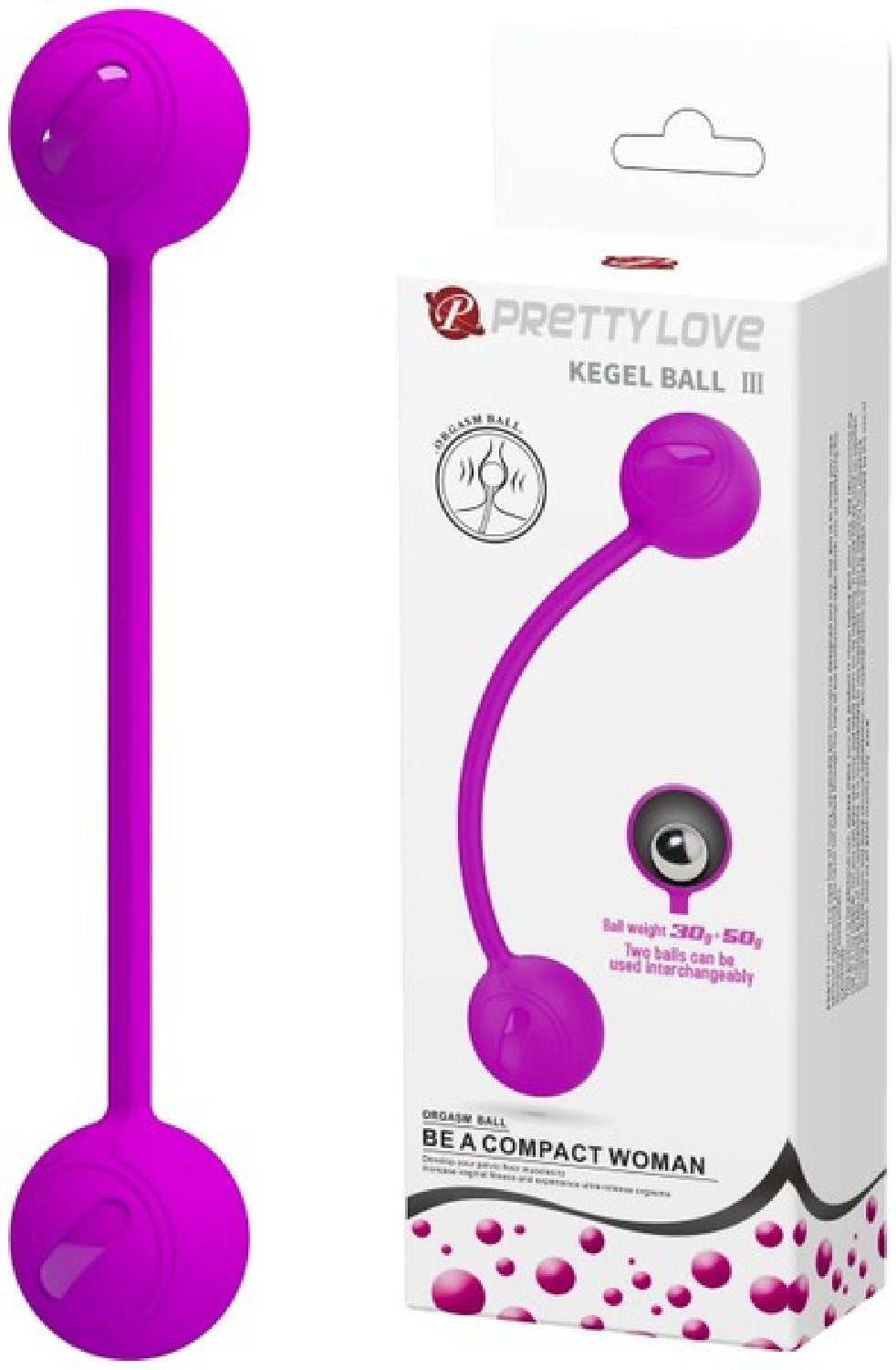 Kegel Ball III Purple - One Stop Adult Shop