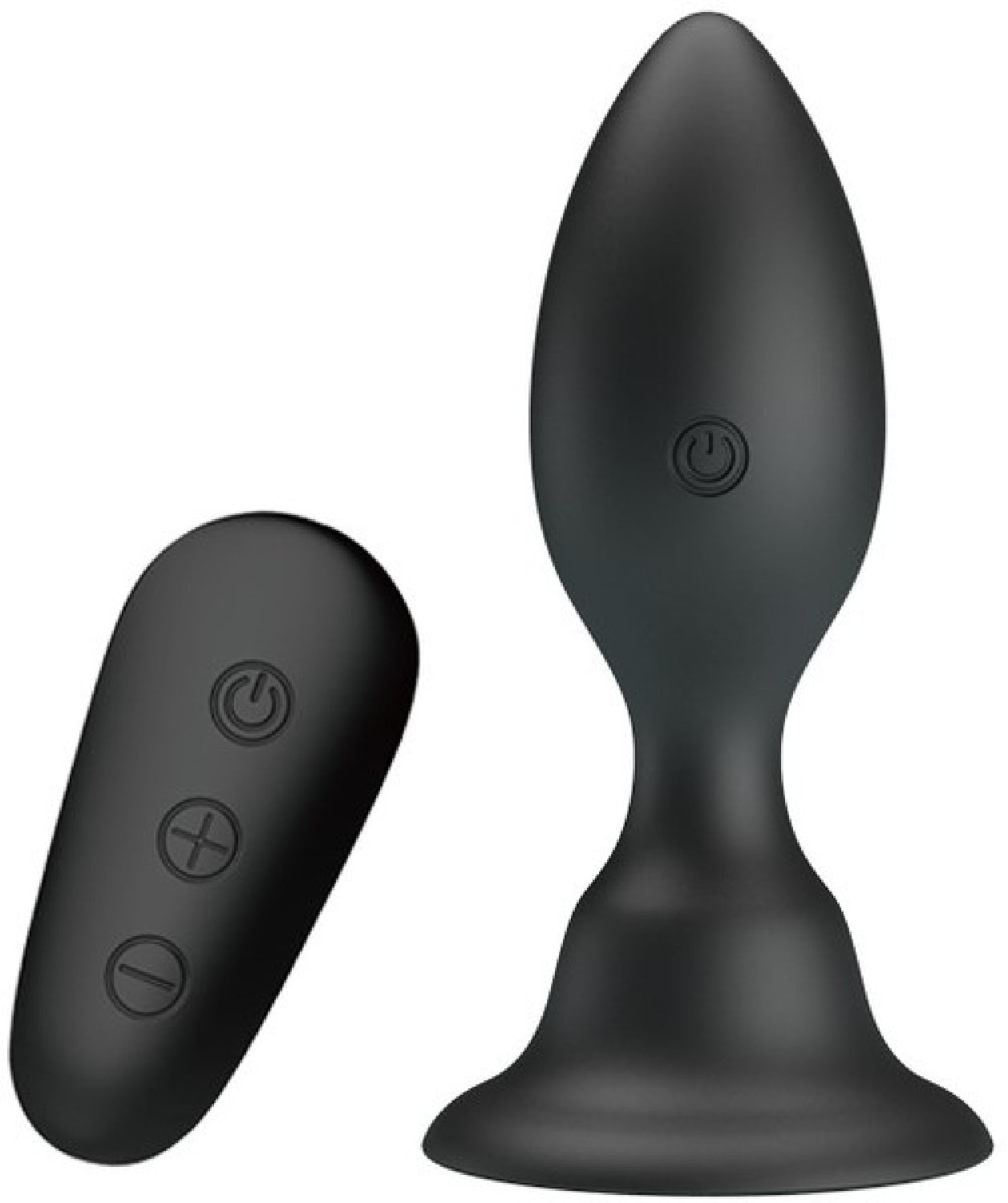 Vibrating Anal Plug (Black) - One Stop Adult Shop