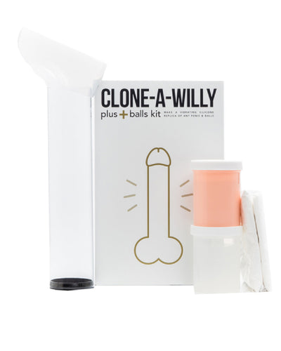 Clone-A-Willy Plus + Balls Light Skin Tone - One Stop Adult Shop
