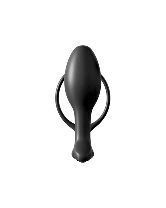 Anal Fantasy Collection - Ass-Gasm Cock Ring Beginners Plug - One Stop Adult Shop