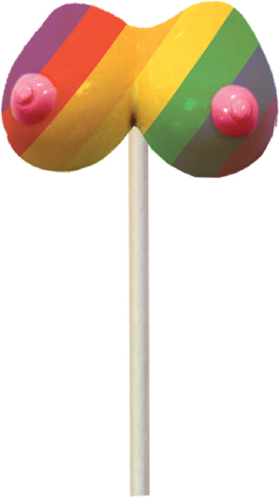 Rainbow Boobie Candy Pop - One Stop Adult Shop