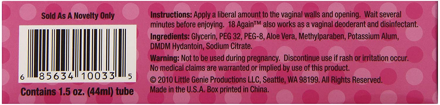 Vaginal Shrink Cream - One Stop Adult Shop