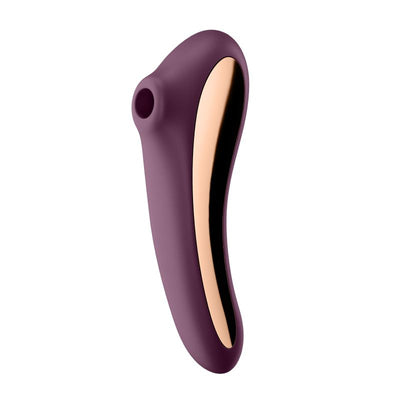 Satisfyer Dual Kiss Wine Red - One Stop Adult Shop