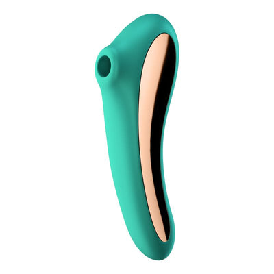 Satisfyer Dual Kiss Green - One Stop Adult Shop