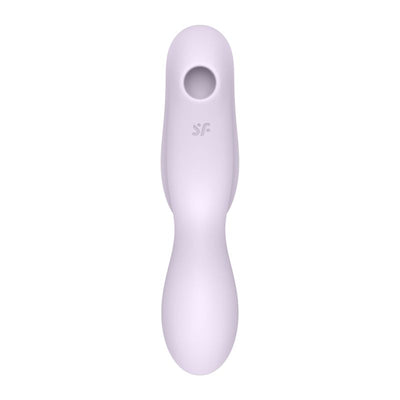Satisfyer Curvy Trinity 2 Insertable Air Pulse Vibrator Violet - One Stop Adult Shop
