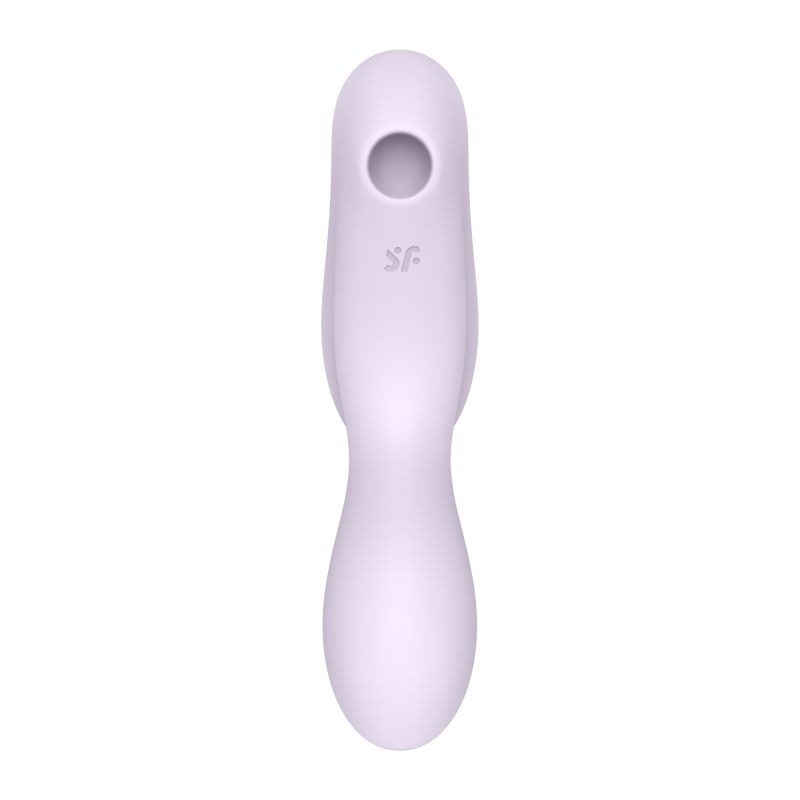 Satisfyer Curvy Trinity 2 Insertable Air Pulse Vibrator Violet - One Stop Adult Shop