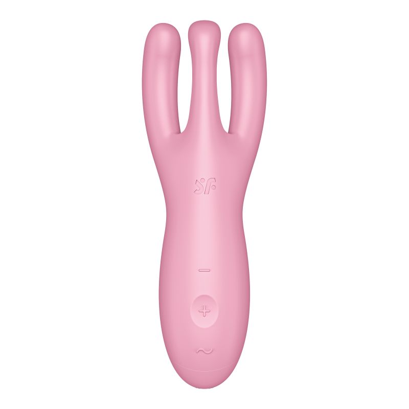Satisfyer Threesome 4 Connect App Layon Vibrator Pink - One Stop Adult Shop