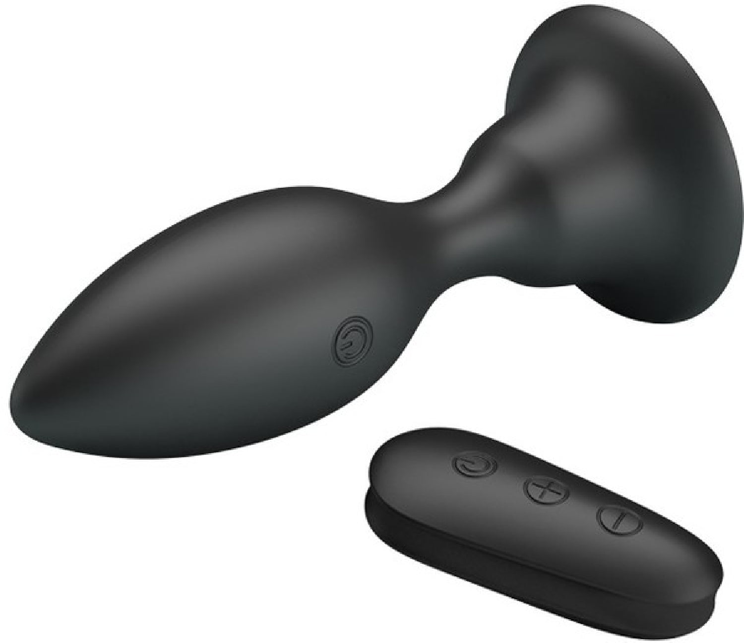Vibrating Anal Plug (Black) - One Stop Adult Shop