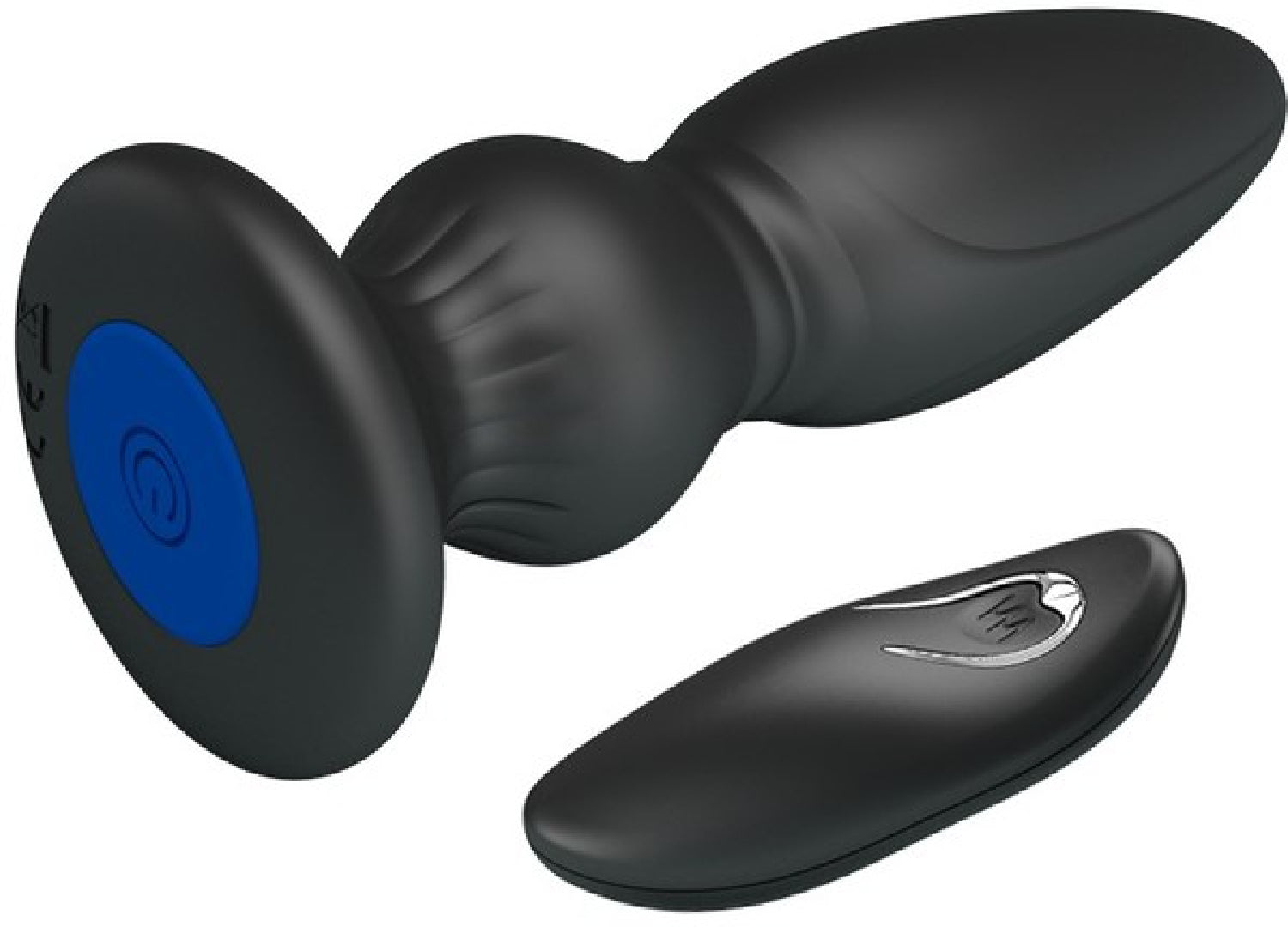Powerful Vibrating Anal Plug (Black) - One Stop Adult Shop
