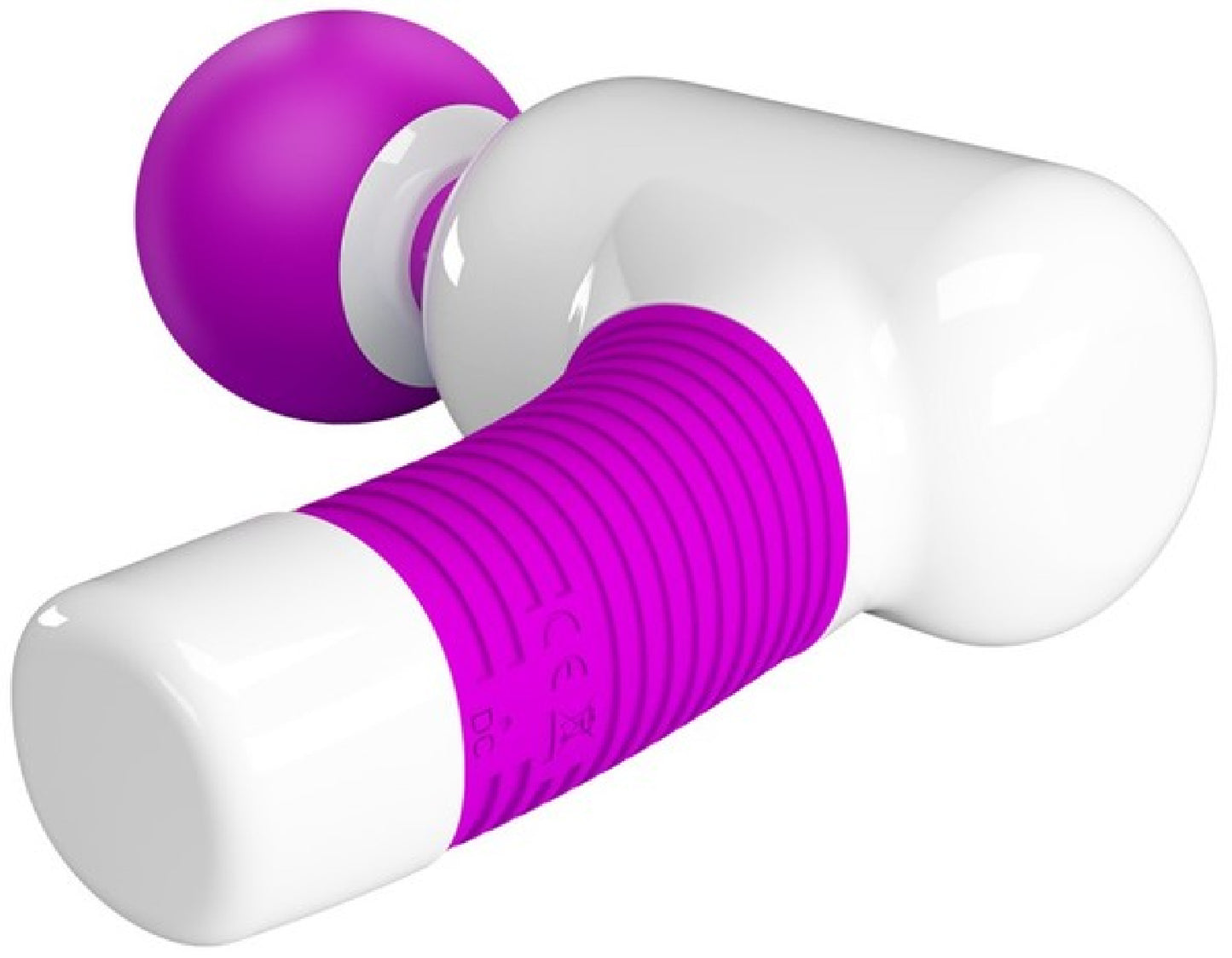 Massager Wand (Purple & White) - One Stop Adult Shop