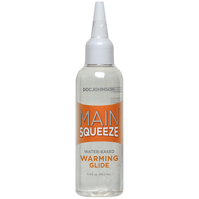 Main Squeeze Warming Lubricant - 3.4 fl. Oz - One Stop Adult Shop