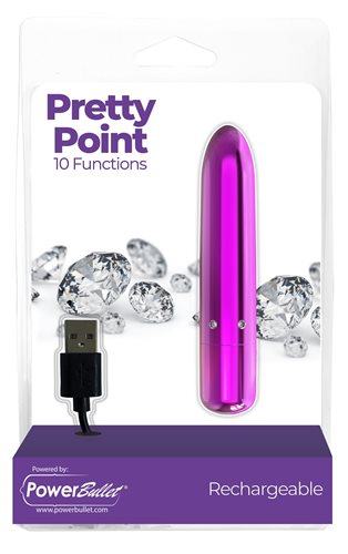 Pretty Point Bullet Purple - One Stop Adult Shop