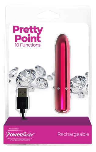 Pretty Point Bullet Pink - One Stop Adult Shop