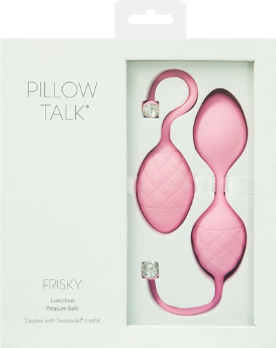 Pillow Talk Frisky Kegal Excerciser Pink - One Stop Adult Shop