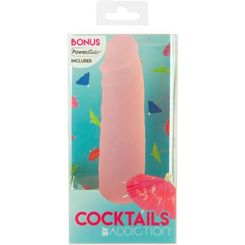 Cocktails Dildo Peach Bellini 5.5in - One Stop Adult Shop