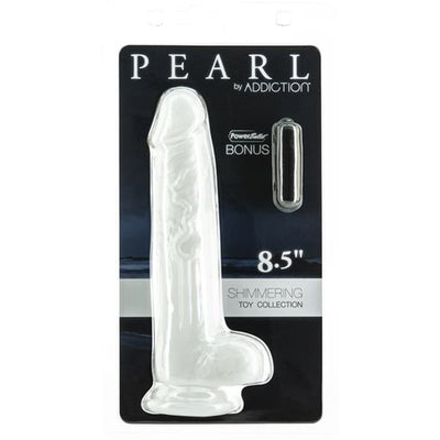 Pearl Dildo 8.5in Pearl White - One Stop Adult Shop