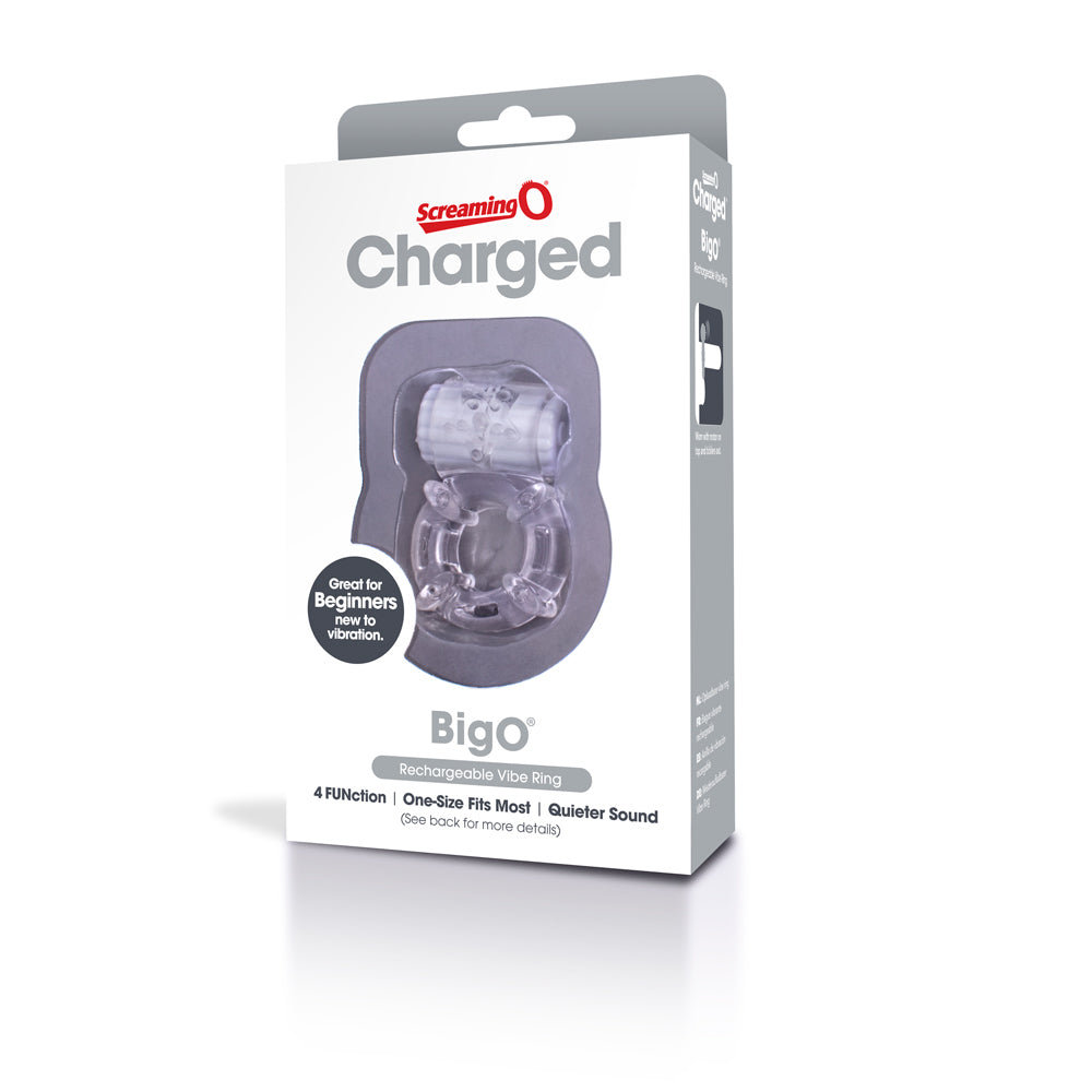 Charged Big O - Clear - One Stop Adult Shop