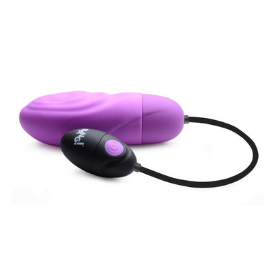 7X Pulsing Rechargeable Bullet- Purple - One Stop Adult Shop