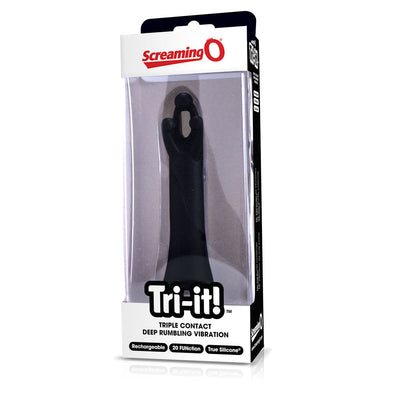 Tri-It Charged Vibe Black - One Stop Adult Shop