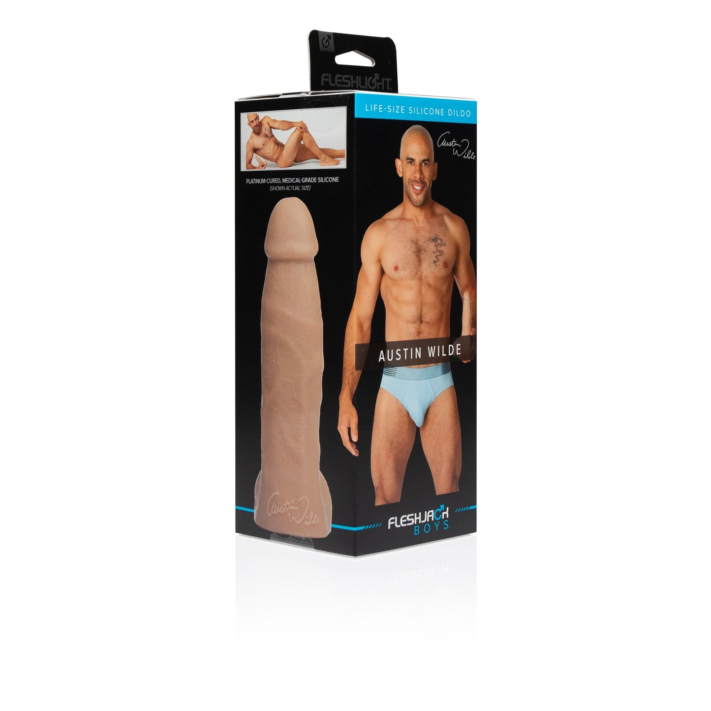 Fleshjack Boys Austin Wilde Dildo - One Stop Adult Shop
