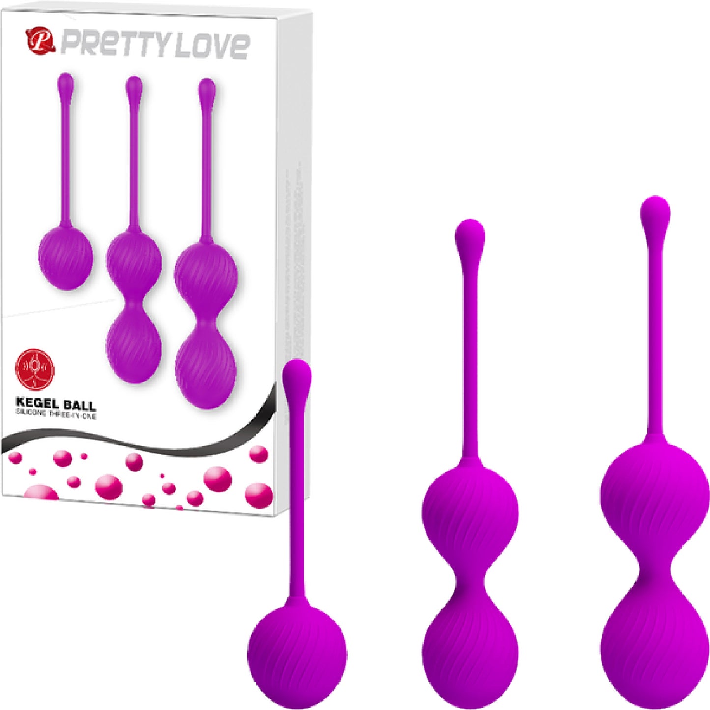 Kegel Ball Kit (Purple) - One Stop Adult Shop