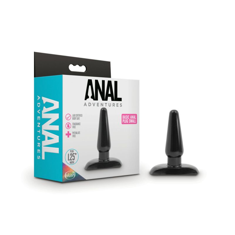 Anal Adventures Basic Anal Plug Small - One Stop Adult Shop