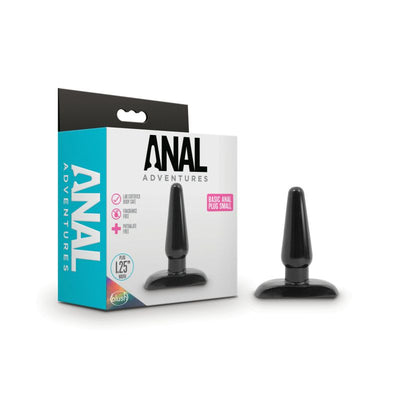 Anal Adventures Basic Anal Plug Small - One Stop Adult Shop