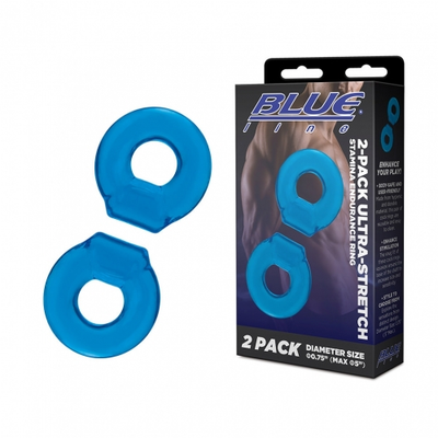 2-Pack Ultra-Stretch Stamina Endurance Ring - One Stop Adult Shop