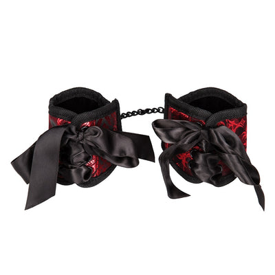 Scandal Corset Cuffs Red - One Stop Adult Shop