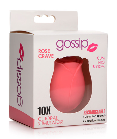 Gossip Cum Into Bloom Clitoral Vibrator Rose Crave - One Stop Adult Shop