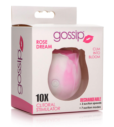 Gossip Cum Into Bloom Clitoral Vibrator Rose Dream - One Stop Adult Shop