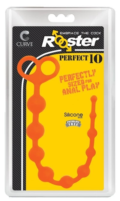 Rooster Perfect 10 - Orange - One Stop Adult Shop
