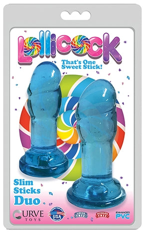 Lollicock Slim Stick Duo Berry Ice - One Stop Adult Shop