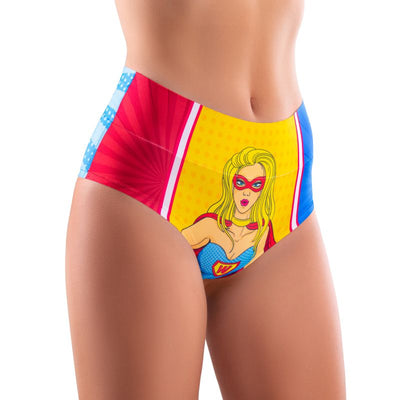 Comics Wonder Girl Hi-Briefs - One Stop Adult Shop
