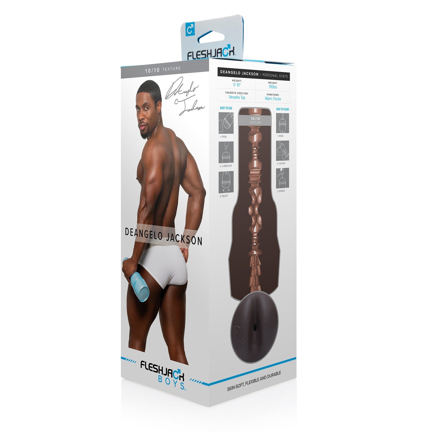 Fleshjack Boys DeAngelo Jackson 10/10 - One Stop Adult Shop