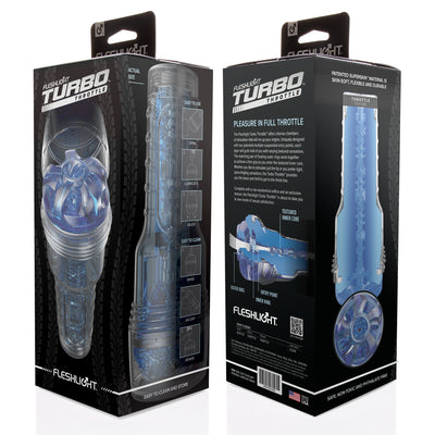 Fleshlight Turbo Throttle - Blue Ice - One Stop Adult Shop