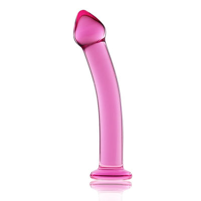 Glass Romance 3 Pink 7.5in - One Stop Adult Shop