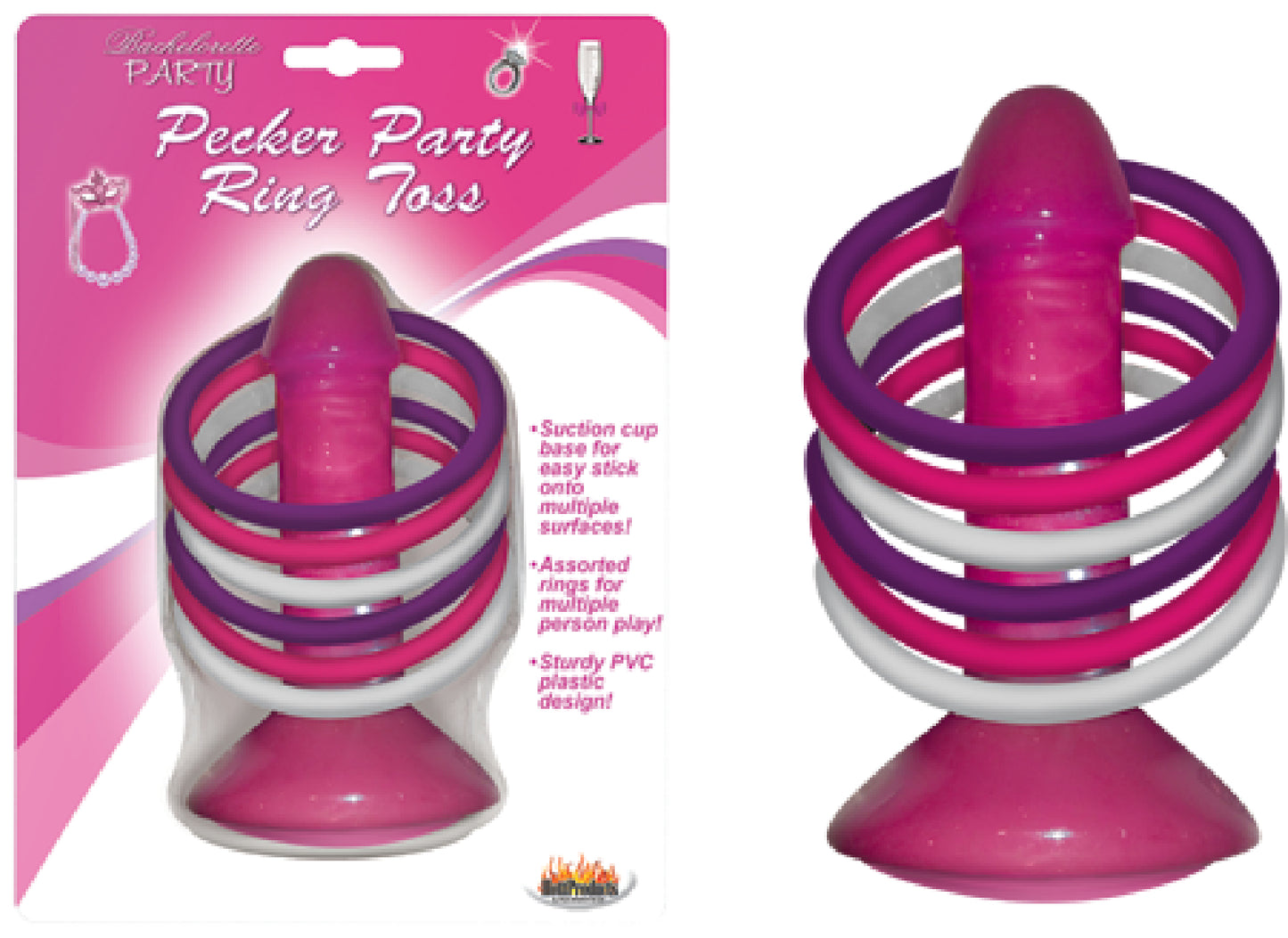 Bachelorette Party Favours Pecker Party Ring Toss - One Stop Adult Shop