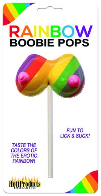 Rainbow Boobie Candy Pop - One Stop Adult Shop