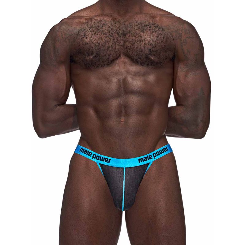 Male Power Casanova Uplift Micro Thong Black - One Stop Adult Shop
