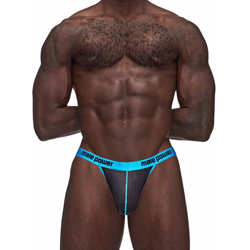 Male Power Casanova Uplift Micro Thong Black - One Stop Adult Shop