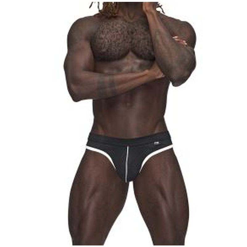 Male Power Sport Mesh Thong Black - One Stop Adult Shop